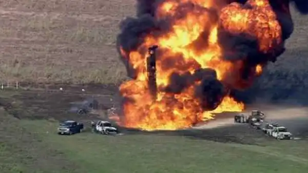 Breaking News: Female Suicide Bomber Blows Up NNPC Depot In Maiduguri...Details